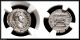 Rare Antoninus Pius / Throne Ngc Certified Choice Au Roman Silver Denarius Coin Coins: Ancient photo 1