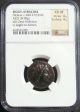 Ancient Greek: Sicily,  Syracuse,  Hiketas Ae21,  288 - 278 Bc.  Zeus - Eagle Ngc Ch Vf Coins: Ancient photo 2