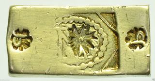 Rare Mozambique 2½ Maticaes,  Portuguese Colonial Gold Coin [c.  1845] Vf photo