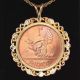 1968 Irish Pre Decimal 1 Penny Hen & Chickens Gp Necklace World Animal Coin Europe photo 4
