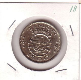 Portugal / Thimor 1$00 1958 Fine photo