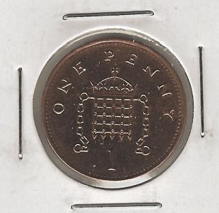 Great Britain Penny,  1997,  Crowned Portcullis photo
