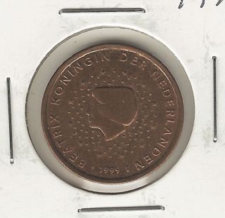 Netherlands Euro Cent,  1999 photo