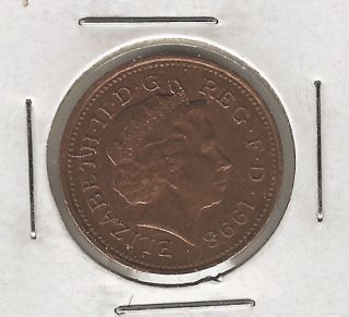Great Britain Penny,  1998 photo
