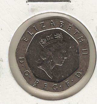 Great Britain 20 Pence,  1989 photo