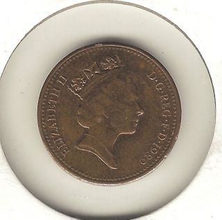 Great Britain Penny,  1989,  Crowned Portcullis photo