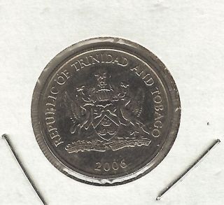Trinidad & Tobago 25 Cents,  2006 photo