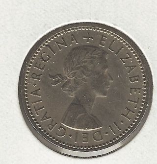 Great Britain,  1 Shilling,  1956,  English Arms Km 904 photo
