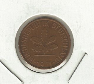 Germany - Federal Republic 2 Pfennig,  1971 - F photo