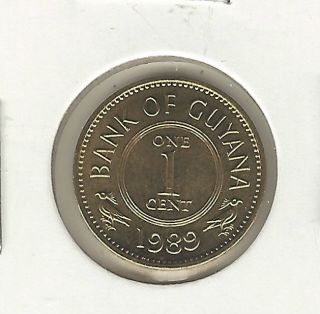 Guyana Cent,  1989 photo