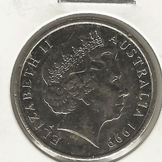 Australia 10 Cents,  1999 photo