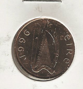 Ireland Republic Penny,  1996 photo