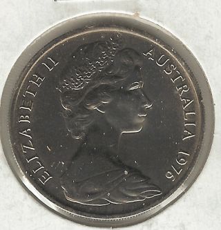 Australia 20 Cents,  1976 photo