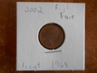 Fiji Cent,  1969 photo