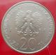 20 Zlotych 1980 Lodz 1904 - Proba (trial Coin) Unc Cuni Poland Europe photo 3