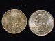 1869 Belgium 1 Franc Silver Coin Fine Europe photo 3