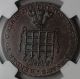 1795 Ngc Ms 64 Rare Render To Caesar Conder 1/2 Penny Middlesex Williams D&h 916 UK (Great Britain) photo 1