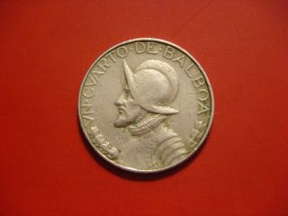 Panama 1/4 Balboa,  1979 Coin photo