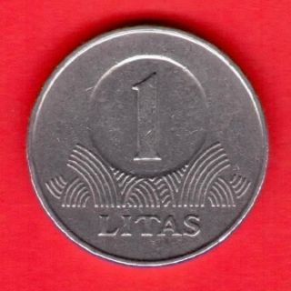 1 Litas 2000 Years Lithuania Copper - Nickel photo