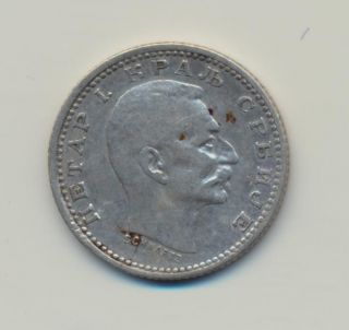 Serbia Serbien 50 Para 1904.  - - Silver photo