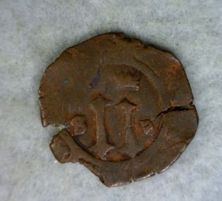 Santo Domingo 4 Maravedis 1500 ' S Carlos & Joana Spain Coin (cyber 451) photo