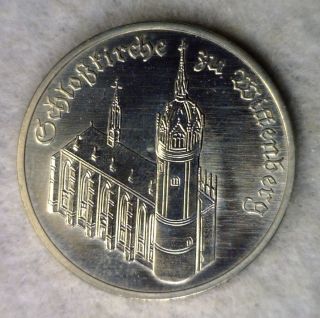 German Democratic Republic East Germany 5 Mark 1983 Bu Coin (cyber 288) photo