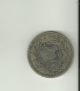 1933 Chile 1 Peso Km 176.  1 Copper - Nickel Coin South America photo 1