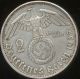 Rare Very Old Antique Vintage Silver 1937 - A Wwii Nazi Eagle Bullion Germany Coin Germany photo 2