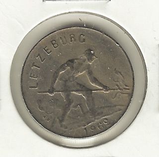 Luxembourg Franc,  1962 photo