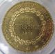 1879 - A France 100 Francs Gold Ancre BarrÉe Pcgs Ms61 Coins: World photo 3