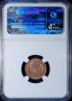 1970 Zealand 1 Cent Ngc Ms 63 Rd Unc Bronze Australia & Oceania photo 2