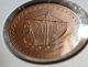 1963 Five Mils Cyprus Coin Sailing Ship Design Europe photo 3
