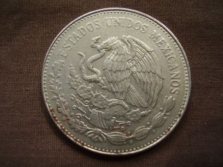 1981 Mexican Estados Unidos $20,  Good Detail Collector Coin 58 photo