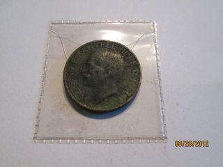 10 Centesimi 1924 Rare 100% Coin Italy Ape Vittorio Emanuele Iii Rare photo