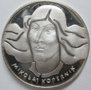 1973 Poland 100 Zlotych Silver Proof Mikolaj Kopernik Y 68 (2) photo