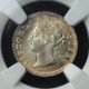 1898 Hong Kong Queen Victoria 5 Cents Km5 Toned Choice Uncirculated Ngc Ms64 Asia photo 3