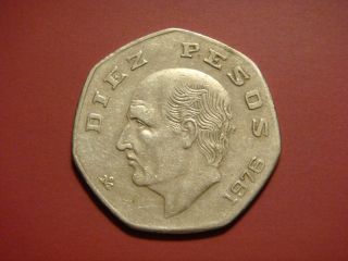 Mexico 10 Pesos,  1976,  Miguel Hidalgo Y Costilla photo