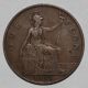 British 1 Penny Coin - 1927 - Great Britain - King George V - Km 826 UK (Great Britain) photo 1