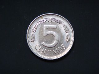 Venezuela 5 Centimos,  1983 Coin photo