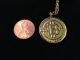 24 Karat Gp Gold Bitcoin Physical Necklace Like Casascius Lealana Titan Btc Ltc Coins: World photo 1