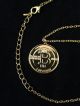 24 Karat Gp Gold Bitcoin Physical Necklace Like Casascius Lealana Titan Btc Ltc Coins: World photo 2
