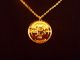 24 Karat Gp Gold Bitcoin Physical Necklace Like Casascius Lealana Titan Btc Ltc Coins: World photo 3