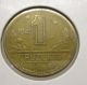1945 Brazil One Cruzeiro Coin - Pictures Taken Through Plastic Of Slab;topo Map South America photo 1