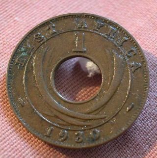 East Africa - 1 Cent Bronze 1930 Km 22 photo