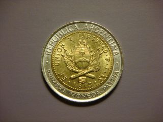 Argentina 1 Peso,  2009 Coin photo