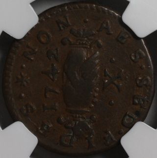 1742 Ngc Xf 45 Malta 10 Grani Rare Grade (elusive 1 Year Type Coin) photo
