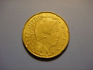 Luxembourg 20 Euro Cent,  2007 Coin photo
