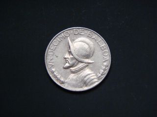 Panama 1/10 Balboa,  1973 Coin photo