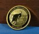 2013 $25.  00 1/4 Oz Fine Gold Australian Kangaroo.  9999 Gold Coin Australia photo 3