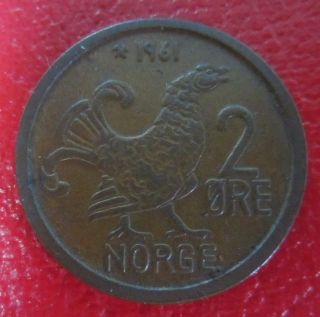 Norway 2 - Ore Bronze,  1961 photo